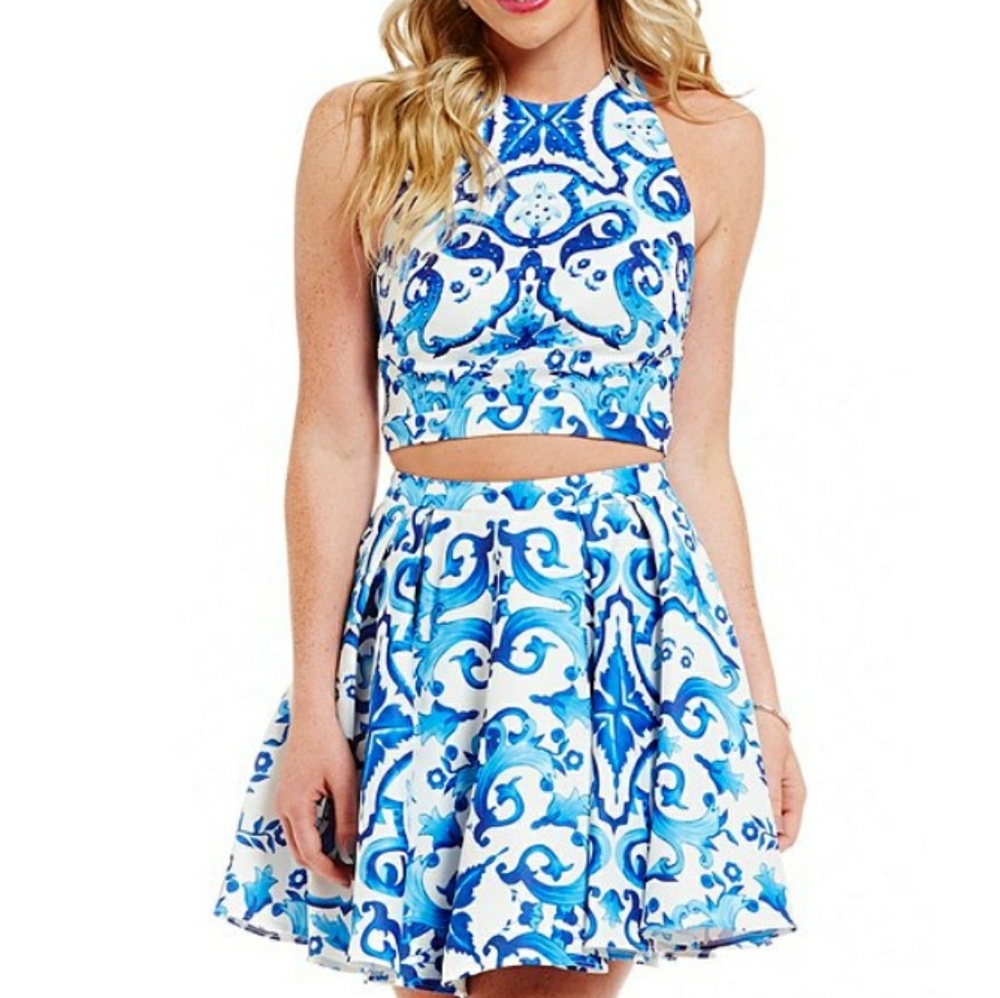 NWT Glamour by Terani Couture 2 pc dress